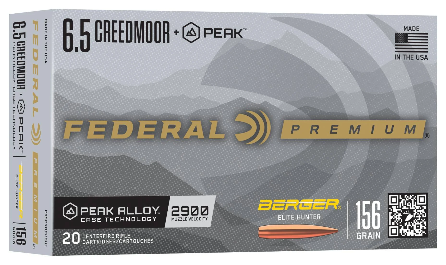 6.5 Creedmoor +Peak Berger Elite Hunter